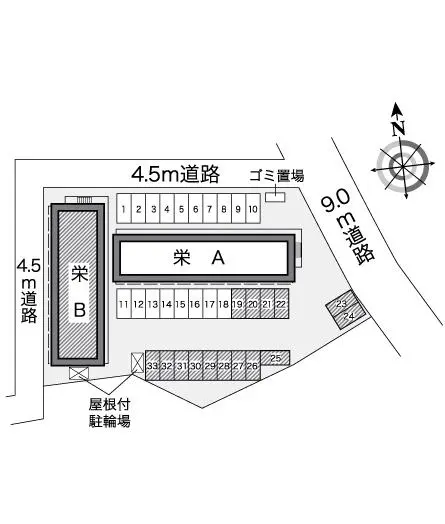 ★手数料０円★銚子市栄町３丁目　月極駐車場（LP）